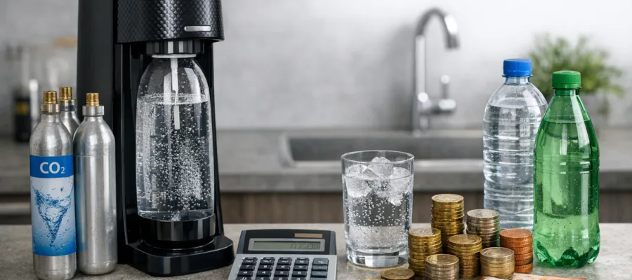 Wassersprudler Kostenrechner: Wie viel kann ein Wassersprudler sparen