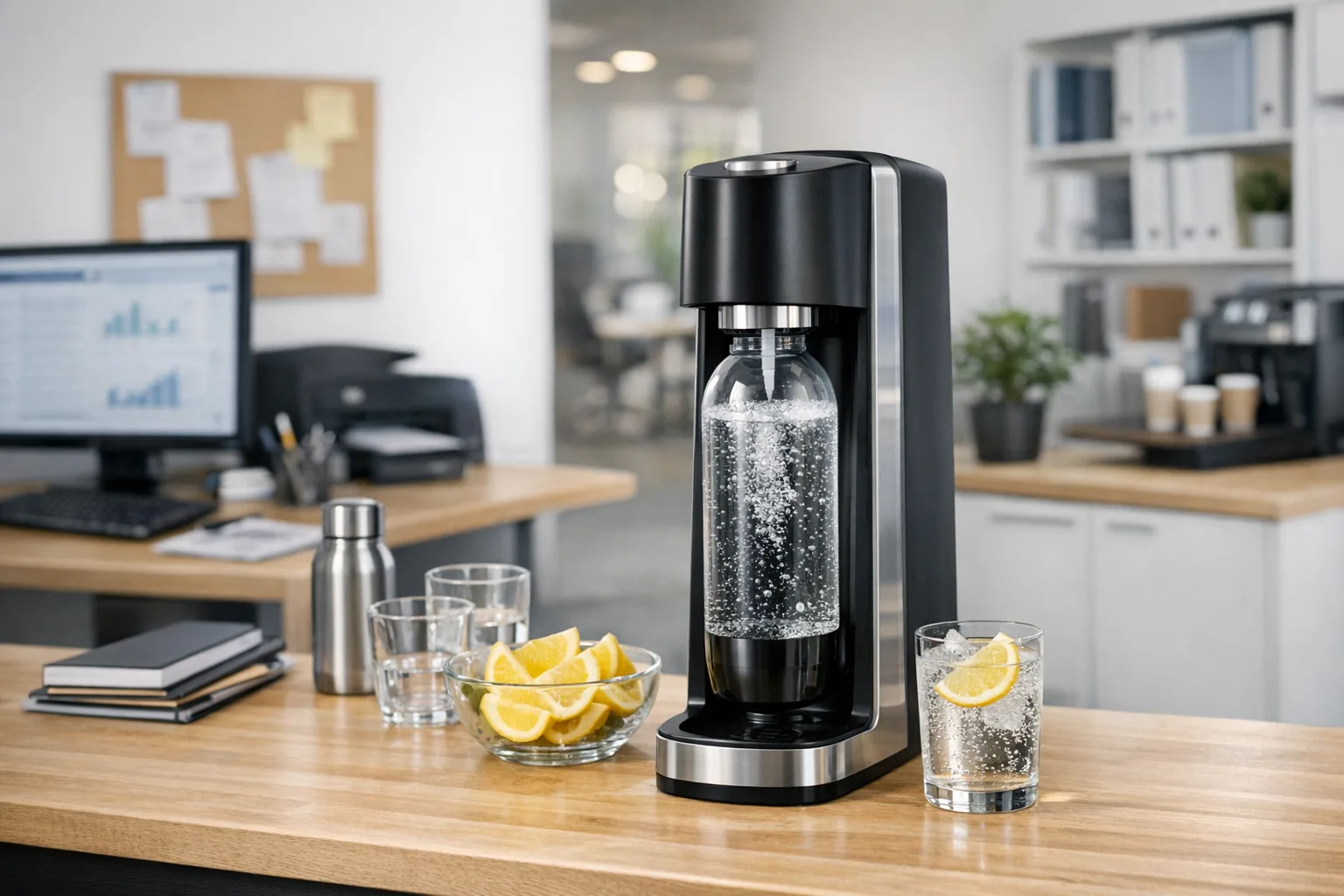 Wassersprudler im Buero nutzen: Vorteile und praktische Tipps