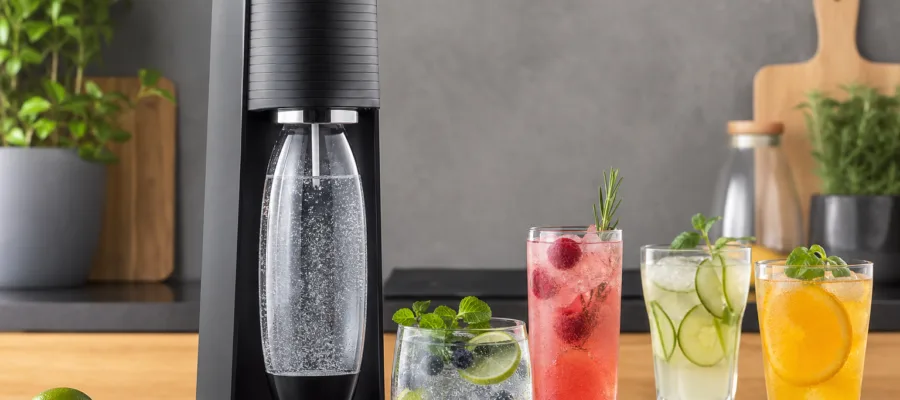 Cocktails & Mocktails mit Wassersprudler: Spritzige Partyrezepte