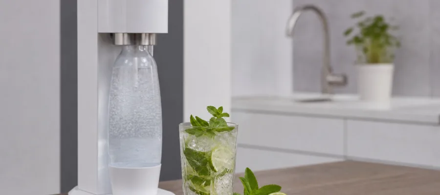 Virgin Mojito mit Wassersprudler