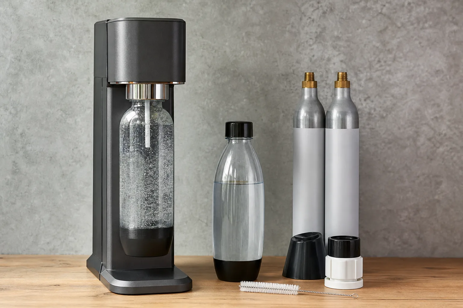 Wassersprudler Kosten sparen: Tipps fuer guenstigen CO2-Nachschub und Zubehoer