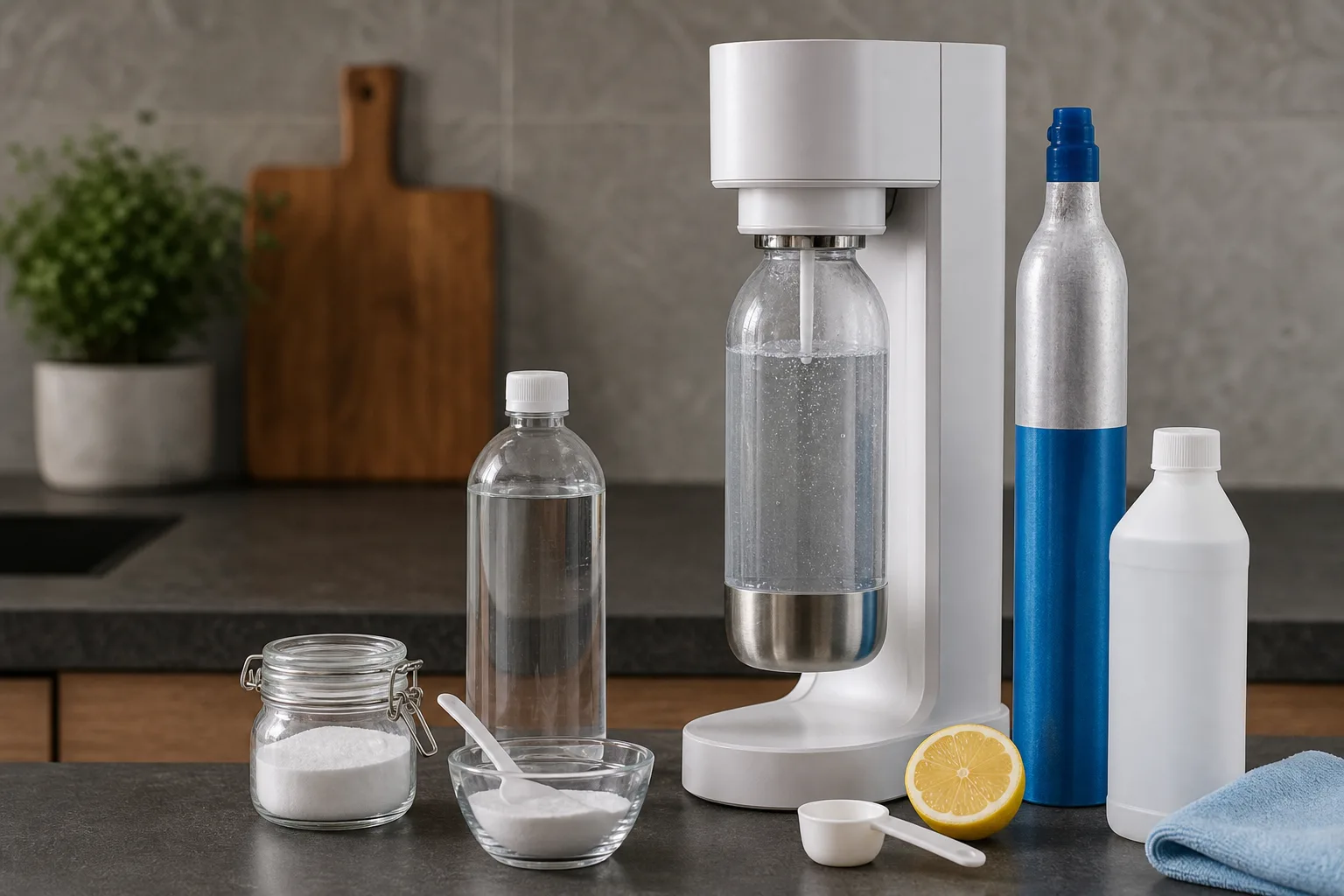 Wassersprudler entkalken: Methoden, geeignete Mittel und empfohlene Haeufigkeit