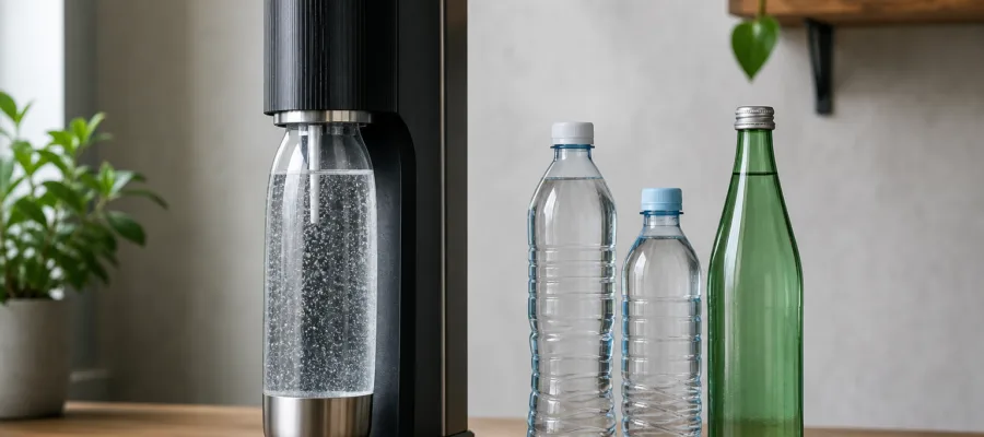 Wassersprudler vs. gekauftes Mineralwasser: Vor- und Nachteile