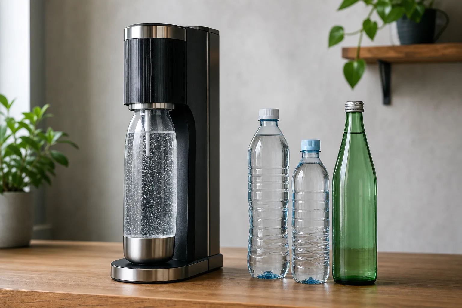 Wassersprudler vs. gekauftes Mineralwasser: Vor- und Nachteile